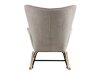 Κουνιστή καρέκλα Mesa 475 (Beige + Ανοιχτό χρώμα ξύλου)