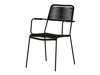 Σετ Τραπέζι και καρέκλες Dallas 4081 (Μαύρο)