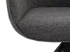 Καρέκλα Oakland 916 (Ανθρακί + Μαύρο)