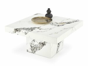 Klubska mizica Houston 1484 (Beli marmor)