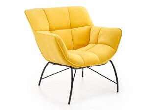 Fotelja Houston 1485 (Žuta + Crna)