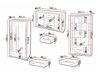 Set mobili soggiorno Stanton D125 (Tartufo quercia)