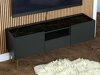 Tv staliukas Lima M103 (Grafitas + Juodas marmuras)