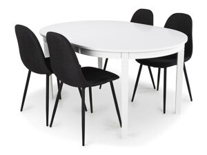 Маса и столове за трапезария Scandinavian Choice 558 (Черен)