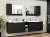 Set de baño Comfivo E111 (Negro + Grafito)