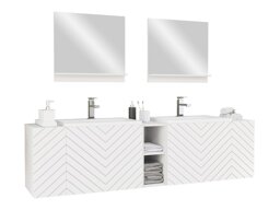 Badezimmer-Set Comfivo E113 (Weiß)