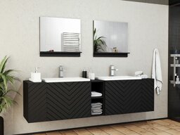Set de baño Comfivo E113 (Negro + Grafito)