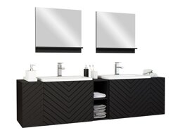 Set de baño Comfivo E113 (Negro + Grafito)