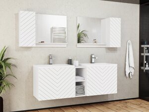 Badezimmer-Set Comfivo E105 (Weiß)