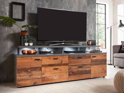 TV-Tisch Columbia 127 (Gealtertes Holz)