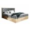 Boxspring krevet Baltimore 182 (Wotan hrast + Faro 4)