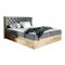 Letto continentale Baltimore 182 (Wotan quercia + Faro 4)