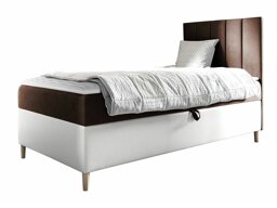 Kontinentales Bett Baltimore 170 (Soft 017 + Fresh 4 Auf der rechten Seite 80 x 200 cm)