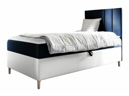 Kontinentales Bett Baltimore 170 (Soft 017 + Fresh 11 Auf der rechten Seite 80 x 200 cm)