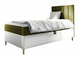 Kontinentales Bett Baltimore 170 (Soft 017 + Fresh 12 Auf der rechten Seite 80 x 200 cm)