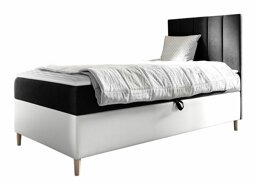 Kontinentales Bett Baltimore 170 (Soft 017 + Fresh 17 Auf der rechten Seite 80 x 200 cm)