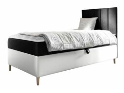 Kontinentales Bett Baltimore 170 (Soft 017 + Fresh 17 Auf der rechten Seite 100 x 200 cm)