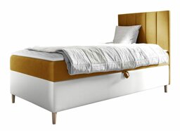 Kontinentales Bett Baltimore 170 (Soft 017 + Fresh 37 Auf der rechten Seite 90 x 200 cm)