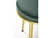 Καρέκλα Houston 1506 (Πράσινο + Χρυσό)