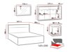 Schlafzimmer-Set Stanton F127 (Helles Holz + Eichenholzoptik)
