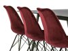 Set sala da pranzo Concept 55 190 (Rosso)