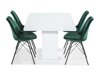 Маса и столове за трапезария Concept 55 189 (Зелен)