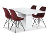 Маса и столове за трапезария Concept 55 189 (Червен)