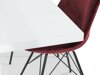 Маса и столове за трапезария Concept 55 189 (Червен)