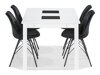 Маса и столове за трапезария Scandinavian Choice 804 (Черен)