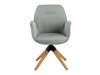Καρέκλα Oakland 499 (Ανοιχτό γκρι + Ανοιχτό χρώμα ξύλου)