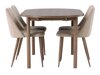 Маса и столове за трапезария Dallas 4130 (Beige + Opex)