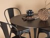 Маса и столове за трапезария Dallas 4170 (Черен)