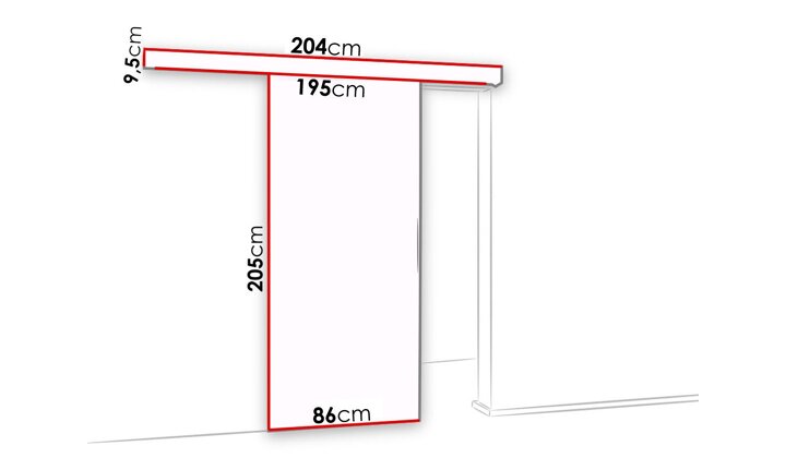 Stumdomos durys 504501