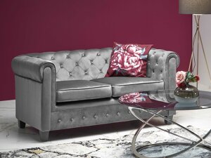 Chesterfield sofa Houston 1544 (Pilka)