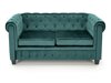 Divano chesterfield Houston 1544 (Verde scuro)