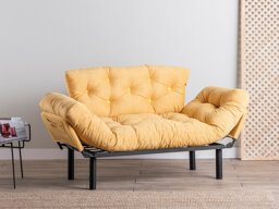 Dīvāns Altadena 130 (Dzeltens)