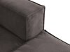 Πολυμορφικός γωνιακός καναπές Seattle U103 (Monolith 95)