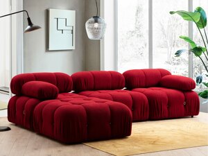 Moduļu stūra dīvāns Altadena A101 (Sarkans)