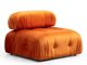 Moduļu krēsls Altadena A103 (Oranžs)