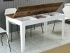 Asztal Kailua B100 (Dió + Fehér)