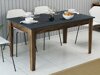 Asztal Kailua B100 (Antracit + Dió)