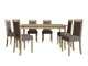 Маса и столове за трапезария Victorville 308 (Сонома дъб)