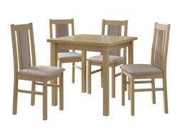 Маса и столове за трапезария Victorville 310 (Сонома дъб)