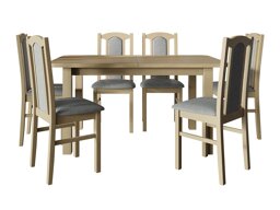 Маса и столове за трапезария Victorville 312 (Сонома дъб)