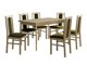 Маса и столове за трапезария Victorville 313 (Сонома дъб)