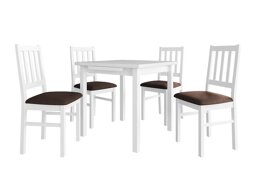 Маса и столове за трапезария Victorville 314 (Бял)