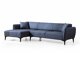 Divano angolare Altadena 204 (Blu scuro)