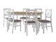 Маса и столове за трапезария Victorville 316 (Бял)