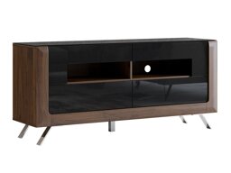 Mueble TV Austin BB105 (Nuez + Negro brillante)