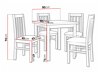 Маса и столове за трапезария Victorville 319 (Сонома дъб)